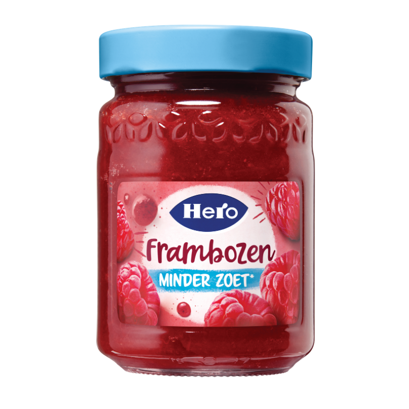 Hero Minder Zoet Jam Frambozen