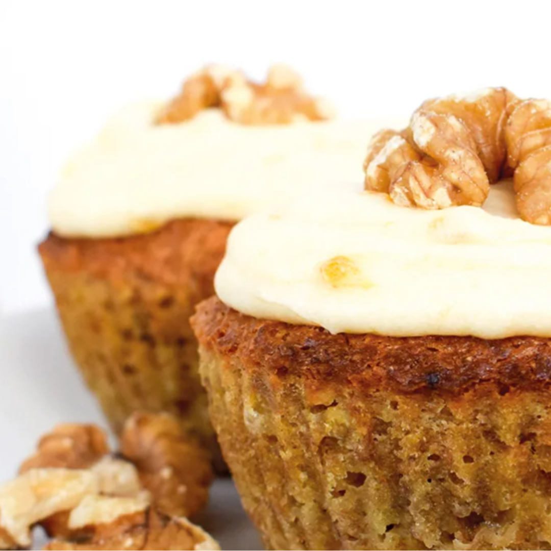 Havermoutmuffins met abrikozenjam