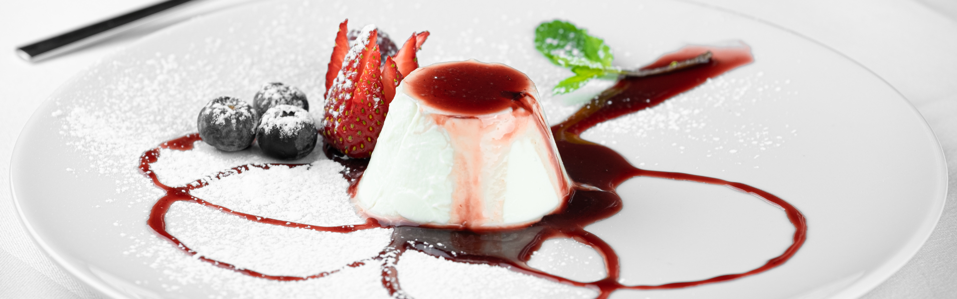 Aardbeien dessert