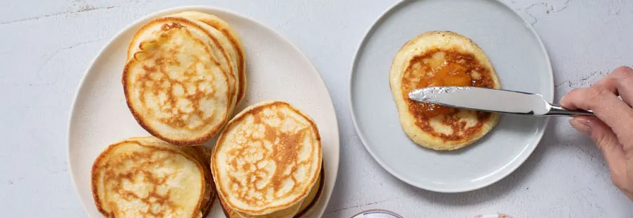Tropische pannenkoekjes