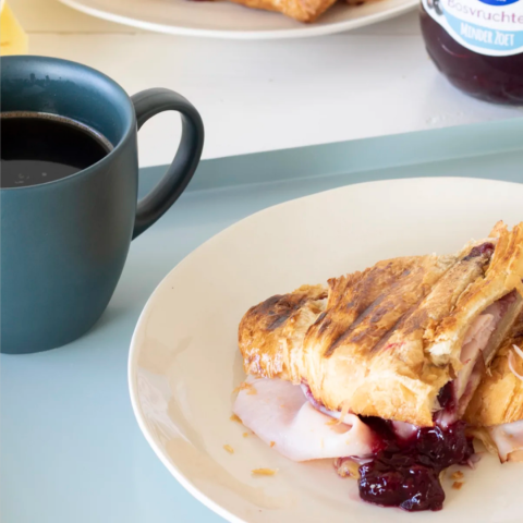 Crosti – Ontbijt croissant-tosti