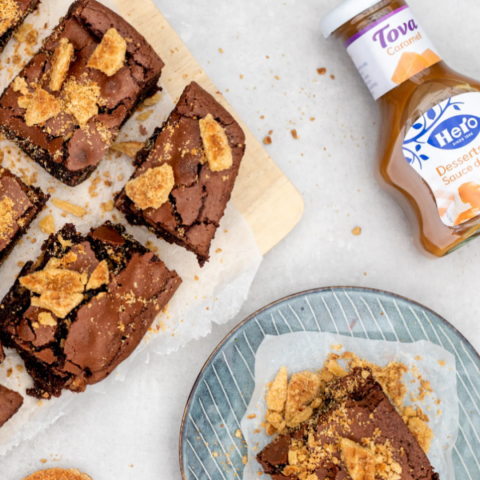 Stroopwafel brownie